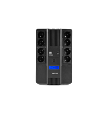 ИБП Бастион SKAT-UPS 800-AID-IN-1x9-8 ИБП 220В 480Вт, LCD, АКБ 1x 9Ач, line interactive, мод.синус, 8хSchuko,2xUS (8933)