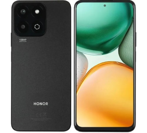 Смартфон HONOR X7C 6+128Gb черный (5109BKCX)