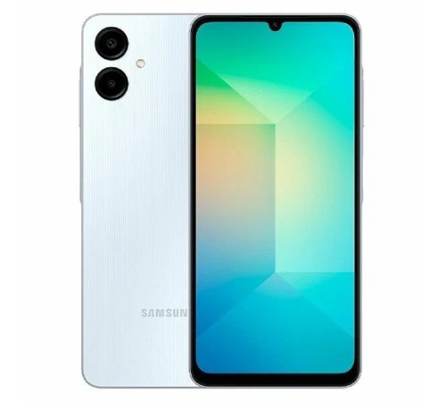 Смартфон Samsung Galaxy A06 SM-A065F 4/128Gb голубой (SM-A065FLBGCAU)