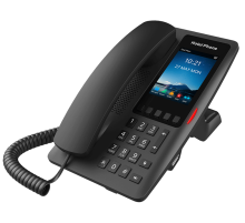 Гостиничный IP-телефон Fanvil H6W WIFI Hotel Phone HD voice 2 SIP Lines 5 Programmable Keys 1 USB port for charging 3.5" Color Screen 2.4GHz&5GHz,Wi-Fi 6 PoE Support  PSU