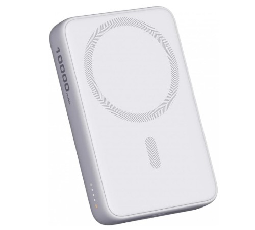Внешний аккумулятор Aukey Magnetic 10000 Qi White