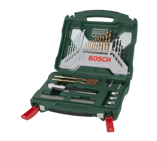 Набор принадлежностей Bosch X-Line-50 50 предметов (жесткий кейс) Набор принадлежностей Bosch X-Line-50 50 предметов (жесткий кейс)
