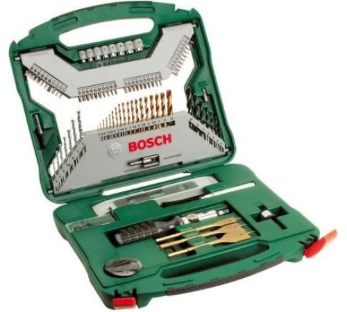 Набор принадлежностей Bosch X-Line-50 50 предметов (жесткий кейс) Набор принадлежностей Bosch X-Line-50 50 предметов (жесткий кейс)