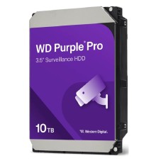 Жесткий диск Western Digital Purple Pro HDD 3.5" SATA 10Tb, 7200 rpm, 512MB buffer (DV&NVR + AI), WD102PURP, 1 year