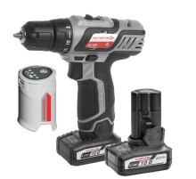 Интерскол Комплект Дрель-шуруповерт ДА-18ЭР ПРОМО { 18В, 35 Нм, 2 АКБ 2,0 Ач, картон + USB адаптер зарядного устройства для АКБ 18В }