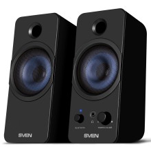 АС SVEN 431, чёрный, USB, акустическая система 2.0, мощность 2x3 Вт(RMS), Bluetooth Sven SV-016296