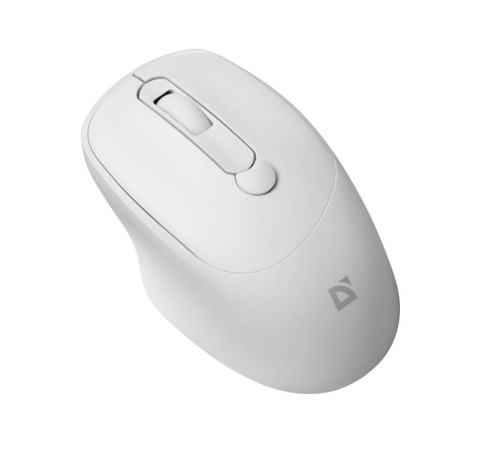 Беспроводная мышь Defender Feam MM-296 white (USB, 3 кнопоки, оптическая, 1600dpi) (52297)