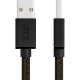 GCR Кабель PROF 1.0m USB 2.0, AM/mini 5P, черно-прозрачный, 28/24 AWG, экран, армированный, морозостойкий, GCR-51197 Greenconnect GCR-51197