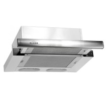 Вытяжка встраиваемая Elikor Интегра 60Н-400-В2Л нержавеющая сталь/нержавеющая сталь управление: кнопочное (1 мотор)