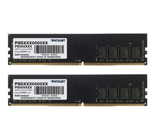 Модуль памяти DIMM 16GB PC25600 DDR4 KIT2 PSD416G3200K PATRIOT