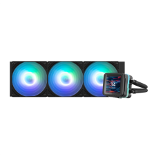 Система охлаждения Zalman CPU Liquid Cooler 360mm, ARGB, LCD Display, black