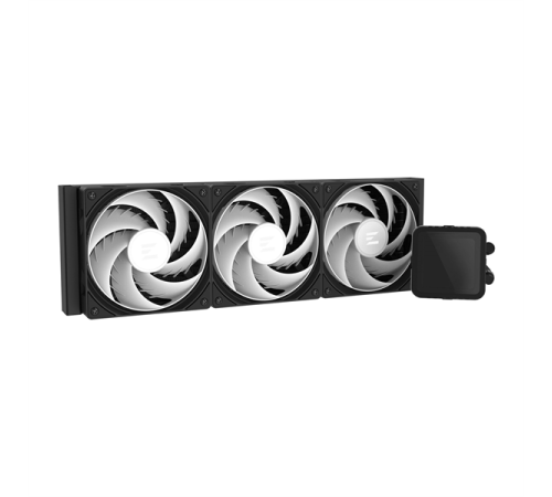 Система охлаждения Zalman CPU Liquid Cooler 360mm, ARGB, LCD Display, black