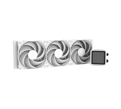 Система охлаждения Zalman CPU Liquid Cooler 360mm, ARGB, LCD Display, white