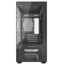 Powercase Vision Micro M2, Tempered Glass, чёрный, mATX  (CVMBM2-L0)