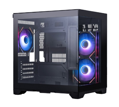 1STPLAYER MEGAVIEW MV5-TP ARGB Black / mATX / 3x120mm ARGB fans / MV5-TP-BK-2FC7R-1FC7 1STPLAYER MEGAVIEW MV5-TP ARGB Black / mATX / 3x120mm ARGB fans / MV5-TP-BK-2FC7R-1FC7