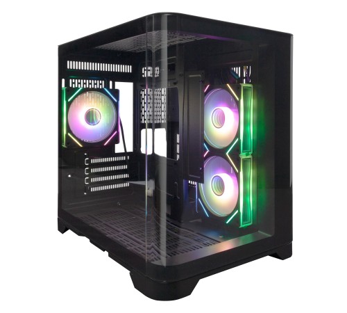 1STPLAYER UVIEW UV5 ARGB Black / mATX / 3x120mm ARGB fans / UV5-BK-2FC7R-1FC7 1STPLAYER UVIEW UV5 ARGB Black / mATX / 3x120mm ARGB fans / UV5-BK-2FC7R-1FC7