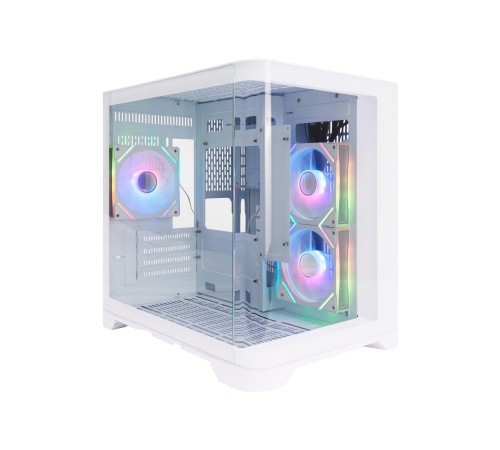 1STPLAYER UVIEW UV5 ARGB White / mATX / 3x120mm ARGB fans / UV5-WH-2FC7R-W-1FC7-W 1STPLAYER UVIEW UV5 ARGB White / mATX / 3x120mm ARGB fans / UV5-WH-2FC7R-W-1FC7-W