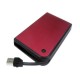 AgeStar 3UB2A14 (RED) Внешний корпус для HDD/SSD AgeStar 3UB2A14 SATA II пластик/алюминий красный 2.5"