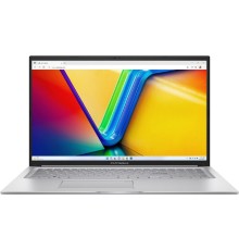 ASUS X1704V (X1704VA-AU482) 17.3"/FHD/IPS/250N/60Hz/i5-1335U/16GB/SSD512GB/Intel Iris Xe/FingerPrint/Backlit/DOS/Cool Silver (90NB10V1-M00H60)
