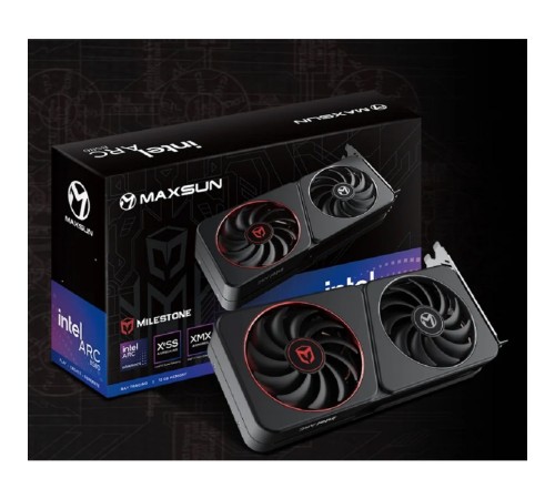 MAXSUN Intel Arc B580 Milestone 12G MAXSUN Intel Arc B580 Milestone 12G