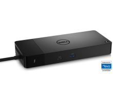 Док-станция Dell Dock WD22TB4 Thunderbolt™; 180W (USB-C) (2xDP 1.4; 1xHDMI 2.0; 2 x Thunderbolt 4; 2xUSB-C; 3xUSB-A; 1xRJ-45) (без EU кабеля)
