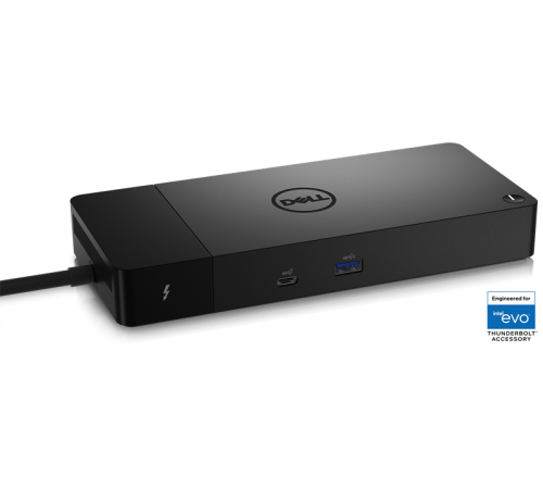 Док-станция Dell Dock WD22TB4 Thunderbolt™; 180W (USB-C) (2xDP 1.4; 1xHDMI 2.0; 2 x Thunderbolt 4; 2xUSB-C; 3xUSB-A; 1xRJ-45) (без EU кабеля)