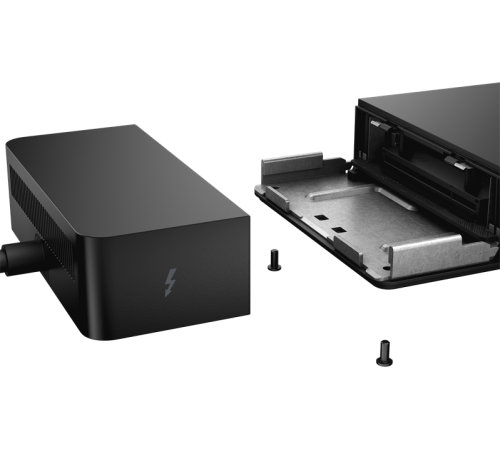 Док-станция Dell Dock WD22TB4 Thunderbolt™; 180W (USB-C) (2xDP 1.4; 1xHDMI 2.0; 2 x Thunderbolt 4; 2xUSB-C; 3xUSB-A; 1xRJ-45) (без EU кабеля)