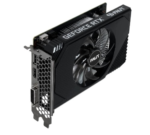 Видеокарта Palit PCI-E nVidia GeForce RTX 3050 STORMX 6GB OC (NE63050S18JE-1072F) Видеокарта Palit PCI-E nVidia GeForce RTX 3050 STORMX 6GB OC (NE63050S18JE-1072F)