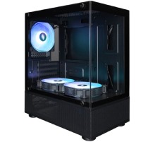 1STPLAYER MIKU Mi2-A ARGB Black / mATX / 3x120mm ARGB fans / Mi2-A-BK-2FC7R-1FC7