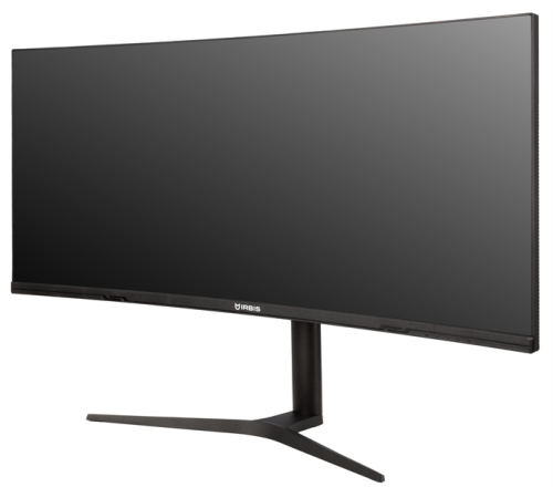 Монитор 38" IRBIS NobleView IPS 3840x1600, 75 Гц, 3 мс, 21:9, 300 кд/м², 1xHDMI, 1xDP, 1xUSB-C(65W), 2xUSB-A, 1xUSB-B, черный