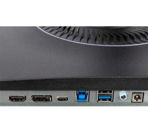 Монитор 38" IRBIS NobleView IPS 3840x1600, 75 Гц, 3 мс, 21:9, 300 кд/м², 1xHDMI, 1xDP, 1xUSB-C(65W), 2xUSB-A, 1xUSB-B, черный
