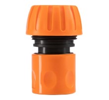 Rexant (62-0217-1) Коннектор для шланга, быстросъемный, 3/4", с аквастопом Четыре Сезона