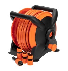 Rexant (62-0267) Катушка со шлангом 1/2" 15м, 3 коннектора, 1 распылитель