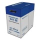 Кабель информационный Lanmaster NM-UTP5E4PR-CCA кат.5е U/UTP не экранированный 4X2X24AWG PVC внутренний 305м серый