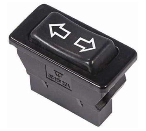 Rexant 36-4410 Выключатель (стеклоподъемника) клавишный 12V 20А (5с) (ON)-OFF-(ON)  черный