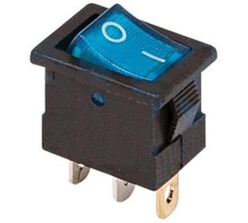 Rexant 36-2171 Выключатель клавишный 12V 15А (3с) ON-OFF синий с подсветкой Mini Rexant 36-2171 Выключатель клавишный 12V 15А (3с) ON-OFF синий с подсветкой Mini