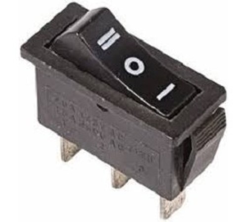 Rexant 36-2220 Выключатель клавишный 250V 10А (3с) ON-OFF-ON черный с нейтралью Rexant 36-2220 Выключатель клавишный 250V 10А (3с) ON-OFF-ON черный с нейтралью