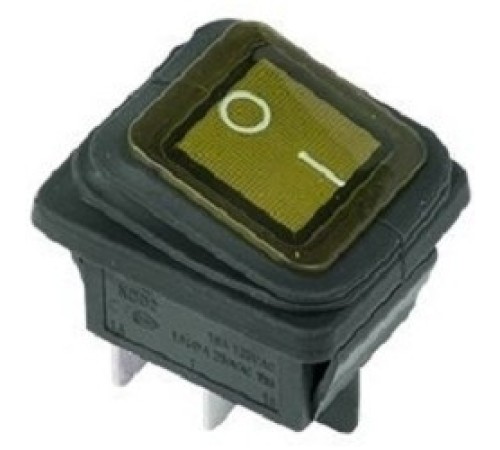 Rexant 36-2363 Выключатель клавишный 250V 15А (4с) ON-OFF желтый с подсветкой ВЛАГОЗАЩИТА Rexant 36-2363 Выключатель клавишный 250V 15А (4с) ON-OFF желтый с подсветкой ВЛАГОЗАЩИТА