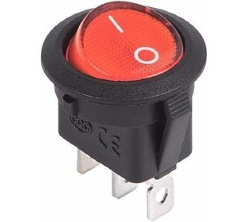 Rexant 36-2585 Выключатель клавишный круглый 12V 20А (3с) ON-OFF красный с подсветкой (уп 10 шт) Rexant 36-2585 Выключатель клавишный круглый 12V 20А (3с) ON-OFF красный с подсветкой (уп 10 шт)