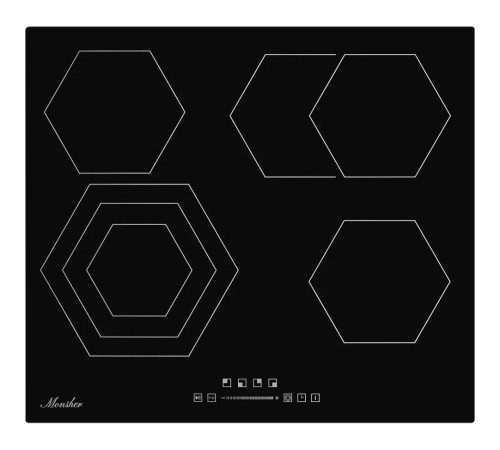 Встраиваемые электрические панели Monsher Встраиваемая электрическая варочная панель Monsher MHE 6019
