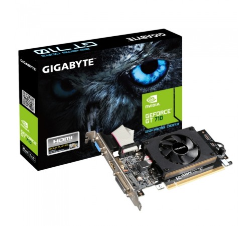 Видеокарта Gigabyte NVIDIA GT 710 954 2048 1600 64 RTL [GV-N710D3-2GL 2.0]