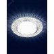 DK LD26 SL/WH Точечные светильники декор cо светодиодной подсветкой Gx53, прозрачный ЭРА Б0029638