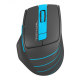 Мышь беспроводная A4Tech Fstyler FG30S grey/blue (USB, оптическая, 2000dpi, 6but, silent) (FG30S BLUE)