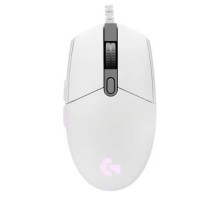Мышка USB OPTICAL G102 LIGHTSY WHITE 910-005809 LOGITECH