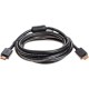 Кабель HDMI-19M --- HDMI-19M ver 2.0+3D/Ethernet ,3m, 2 фильтраTelecom <TCG215F-3M> VCOM Кабель Telecom HDMI (m)/HDMI (m) - 3 м (TCG215F-3M)