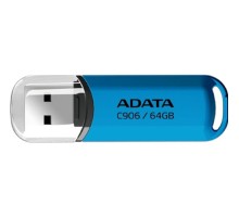 A-DATA Flash Drive 64GB <AC906-64G-RWB> Classic C906, USB 2.0, Синяя