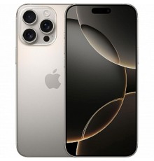 Смартфон Apple A3295 iPhone 16 Pro Max 512Gb титан моноблок 3G 4G 1Sim 6.9" 1320x2868 iOS 18 48Mpix 802.11 a/b/g/n/ac/ax/be NFC GPS Protect