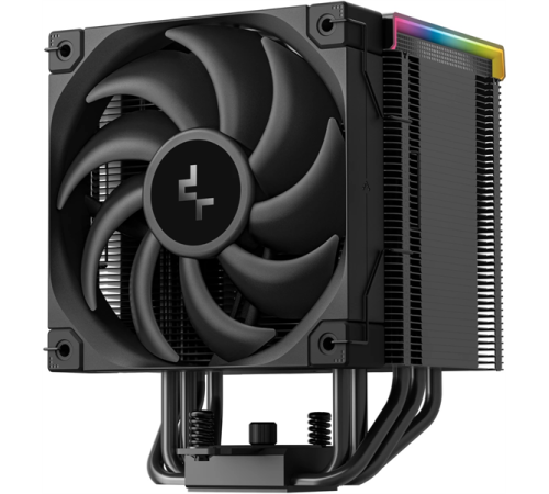 Кулер для процессора DEEPCOOL AK500 DIGITAL PRO LGA20XX/1700/1200/115X/AM5/AM4 (9шт/кор, TDP 240W, PWM, Fan 120mm, 5 тепл. трубок, ARGB, черный) RET Кулер для процессора DEEPCOOL AK500 DIGITAL PRO LGA20XX/1700/1200/115X/AM5/AM4 (9шт/кор, TDP 240W, PWM, Fan 120mm, 5 тепл. трубок, ARGB, черный) RET