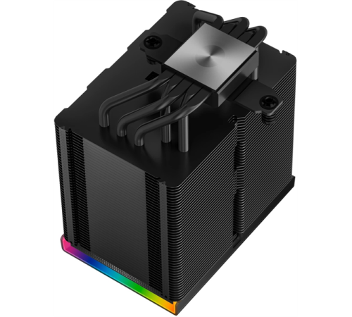 Кулер для процессора DEEPCOOL AK500 DIGITAL PRO LGA20XX/1700/1200/115X/AM5/AM4 (9шт/кор, TDP 240W, PWM, Fan 120mm, 5 тепл. трубок, ARGB, черный) RET Кулер для процессора DEEPCOOL AK500 DIGITAL PRO LGA20XX/1700/1200/115X/AM5/AM4 (9шт/кор, TDP 240W, PWM, Fan 120mm, 5 тепл. трубок, ARGB, черный) RET