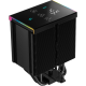 Кулер для процессора DEEPCOOL AK500 DIGITAL PRO LGA20XX/1700/1200/115X/AM5/AM4 (9шт/кор, TDP 240W, PWM, Fan 120mm, 5 тепл. трубок, ARGB, черный) RET